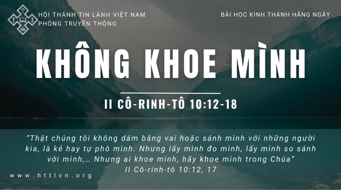 TĨNH NGUYỆN: KHÔNG KHOE MÌNH